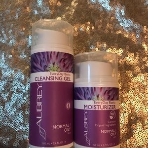 Aubrey cleansing and moisture set new